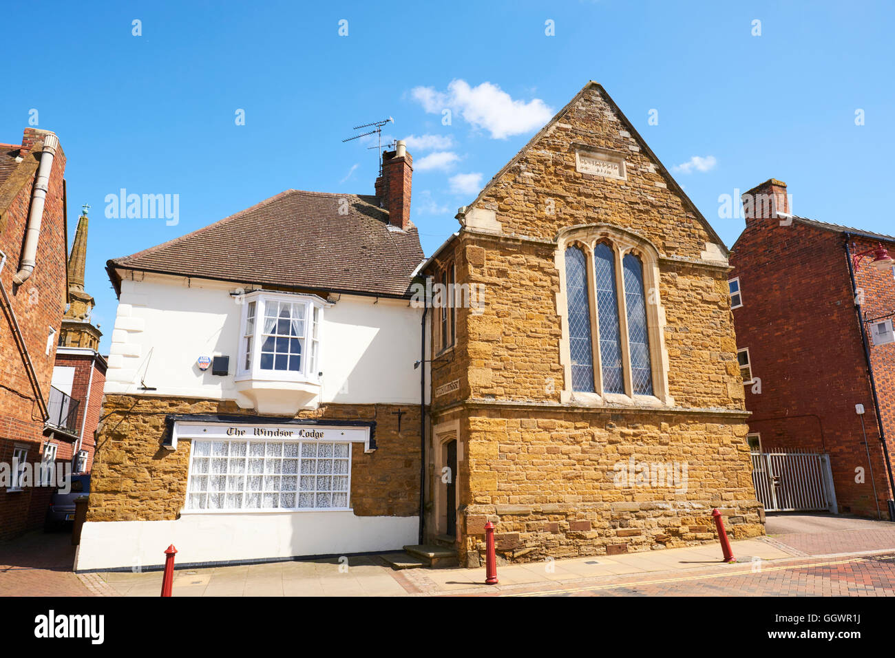 Das alte Gymnasium neue Straße Daventry Northamptonshire UK Stockfoto