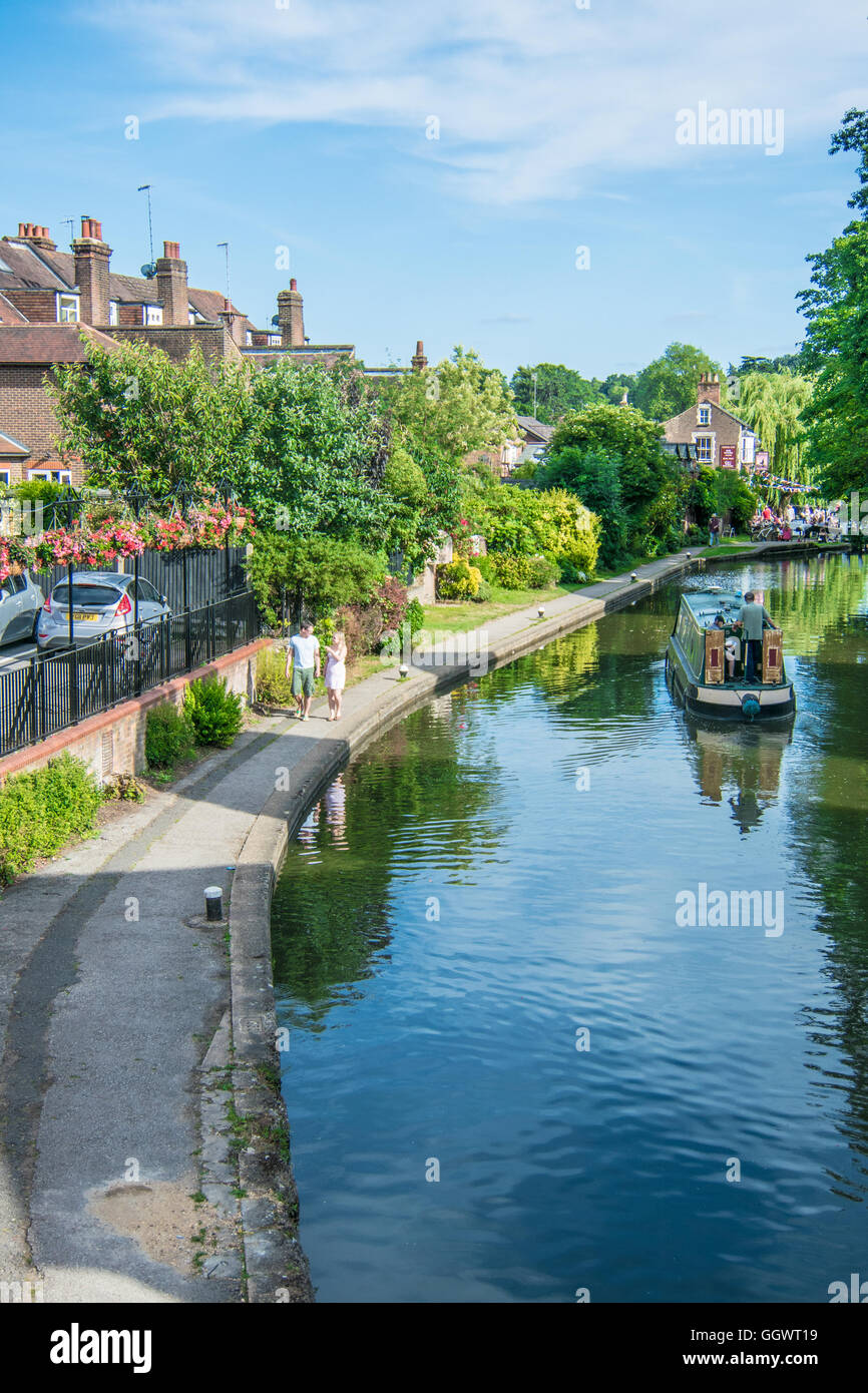 Grand Union Canal - Berkhamsted, UK Stockfoto