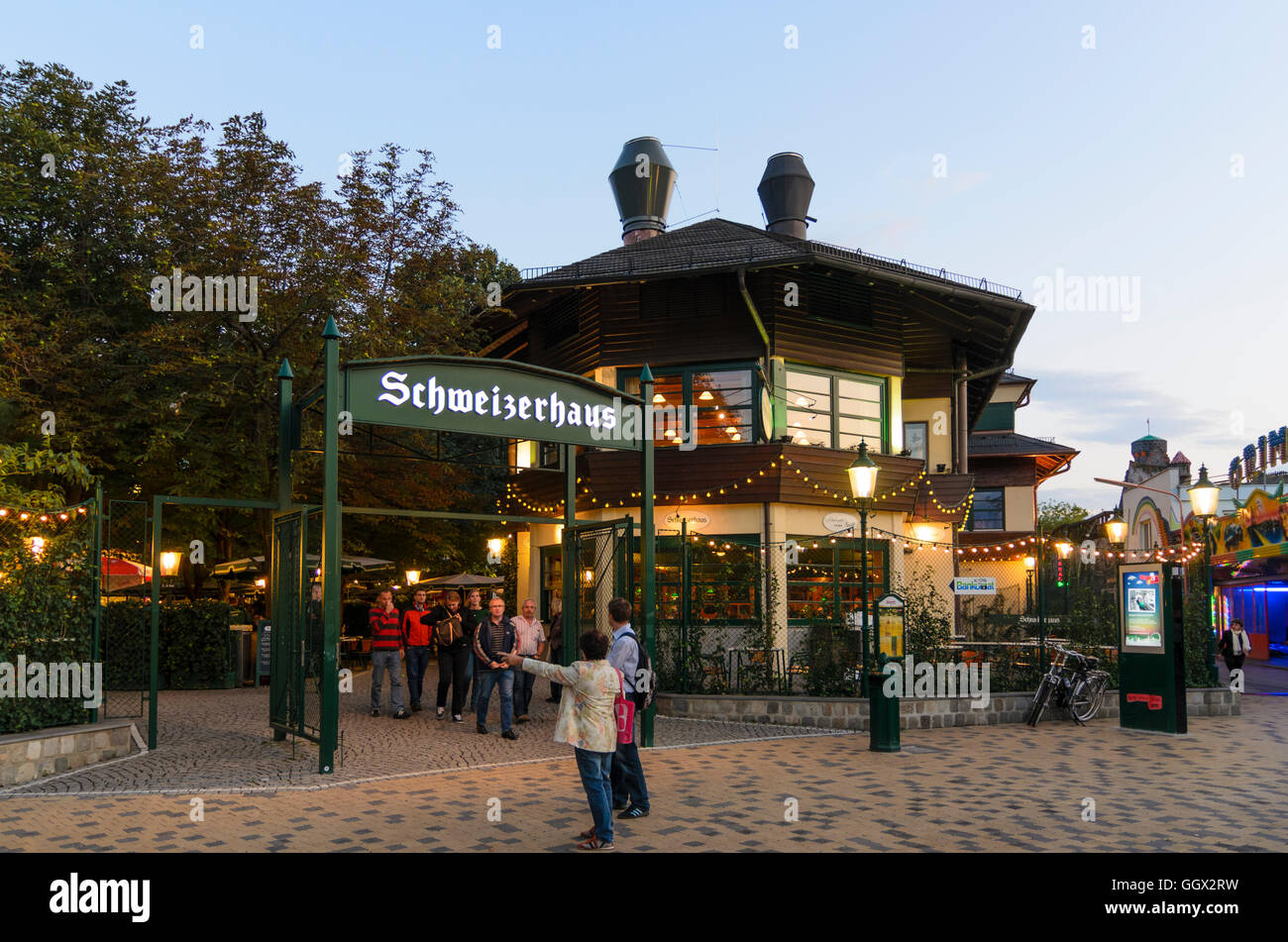 Wien, Wien Restaurant Schweizerhaus im Prater, Österreich, Wien, 02 Stockfotografie Alamy