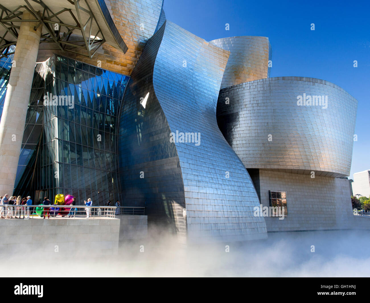 Das berühmte Guggenheim-Museum in Bilbao, Spanien 11 Stockfoto