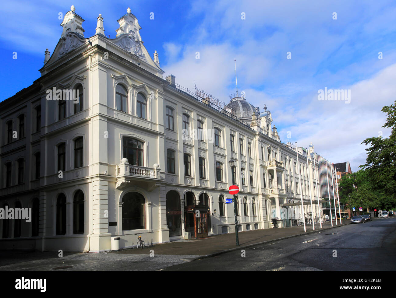 Britannia Hotel historisches Gebäude, Trondheim, Norwegen Stockfoto