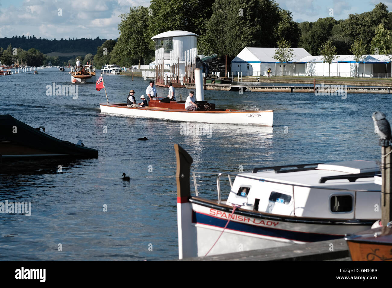 Themse Henley England malerischen Boot Stockfoto