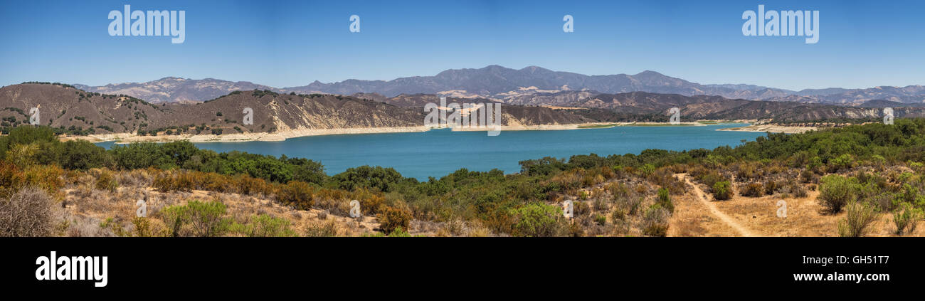 Cachuma Lake in der Nähe von Santa Barbara, Kalifornien Stockfoto