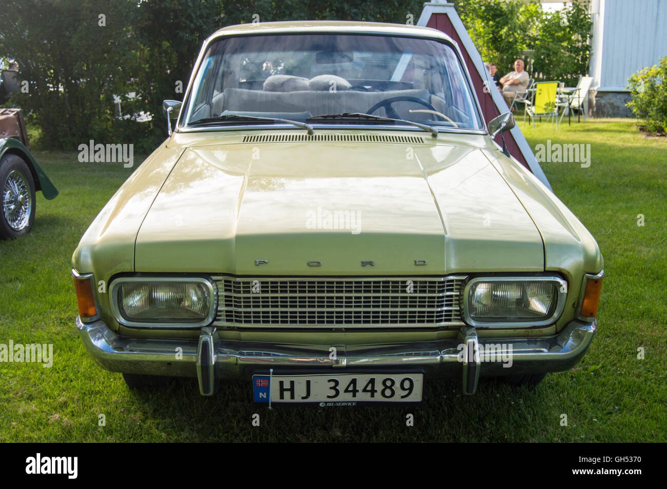 Oldtimer Treffen Stockfoto
