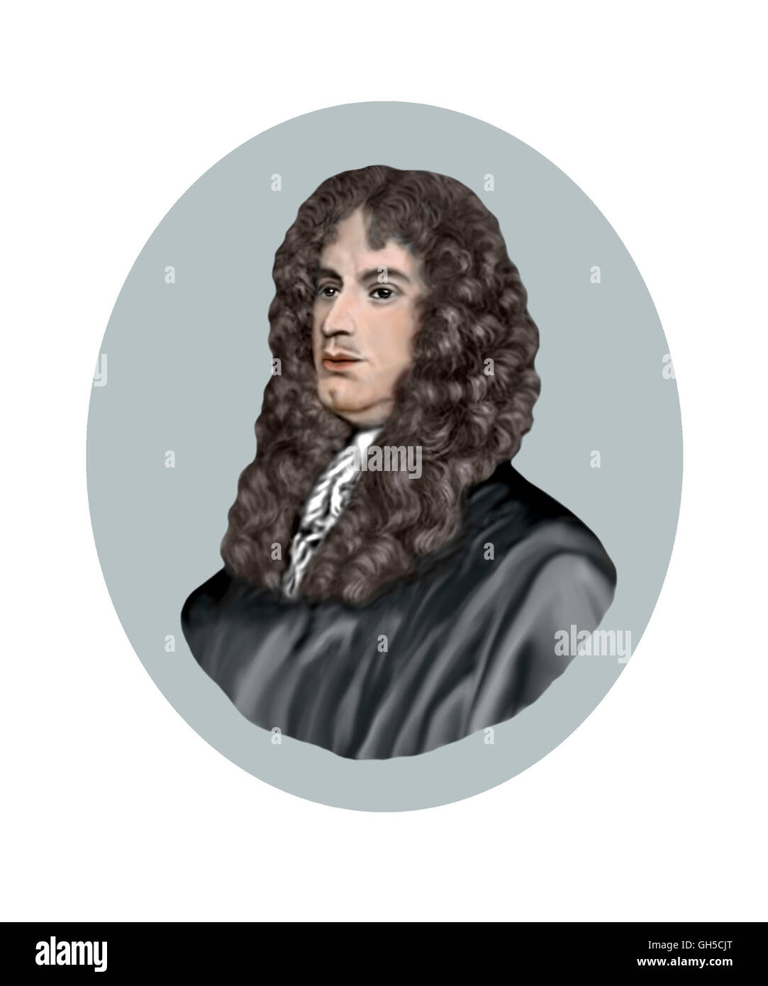 Giovanni Domenico Cassini, 1625-1712, Astronom Stockfoto