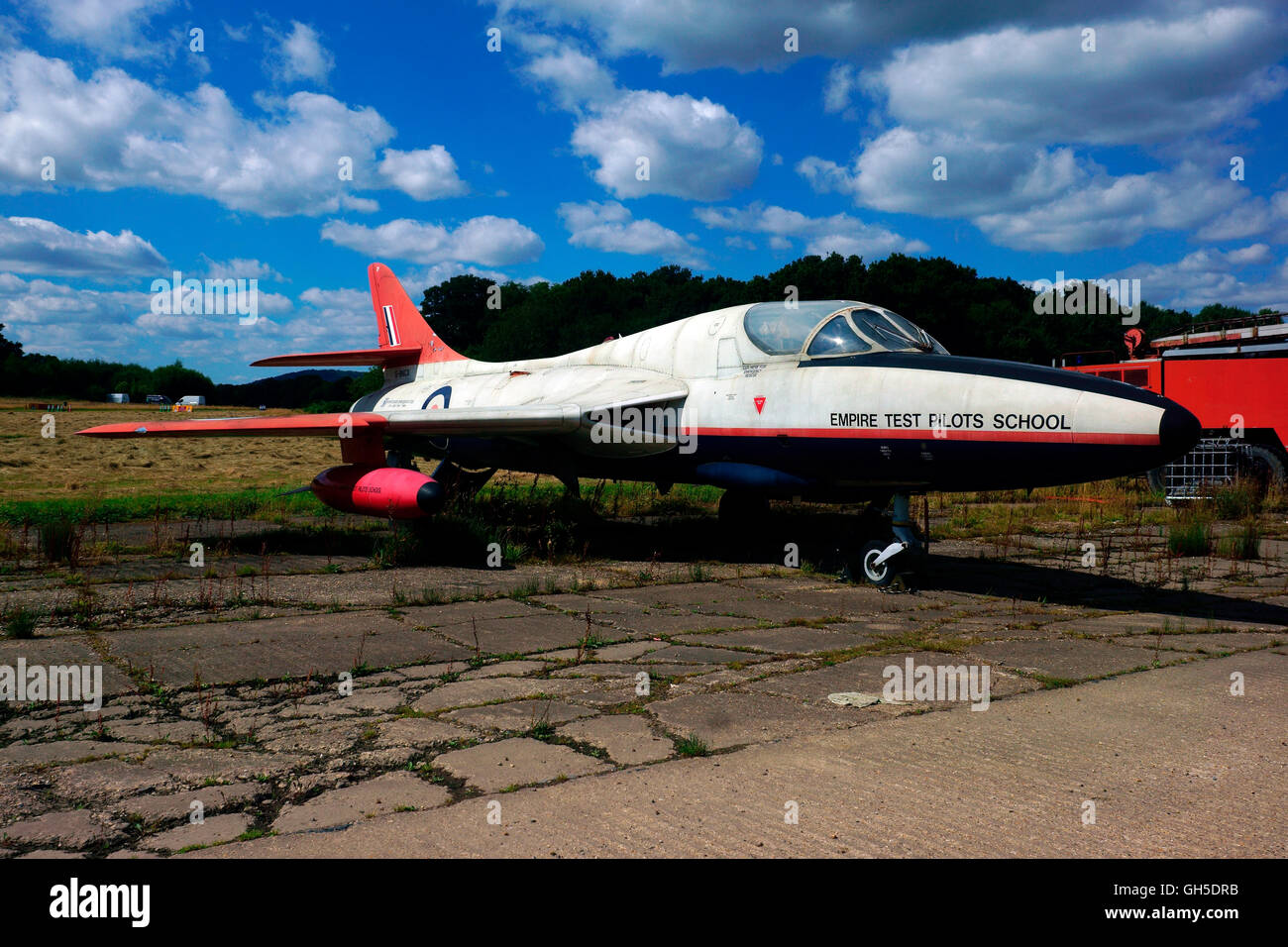 HAWKER HUNTER T.7 XL621 ETPS Stockfoto