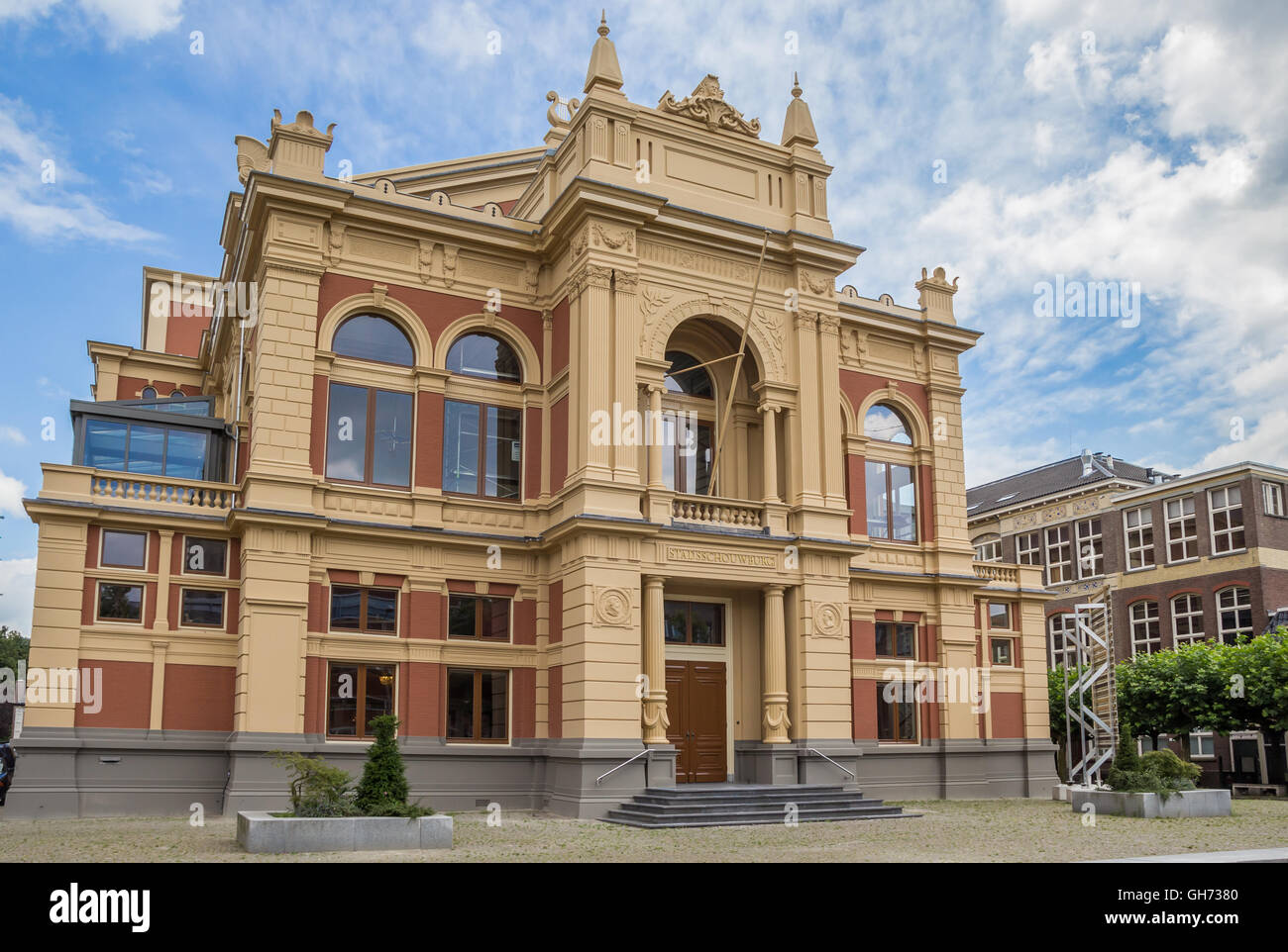 Historischen Theater Gebäude im Zentrum von Groningen, Niederlande Stockfoto