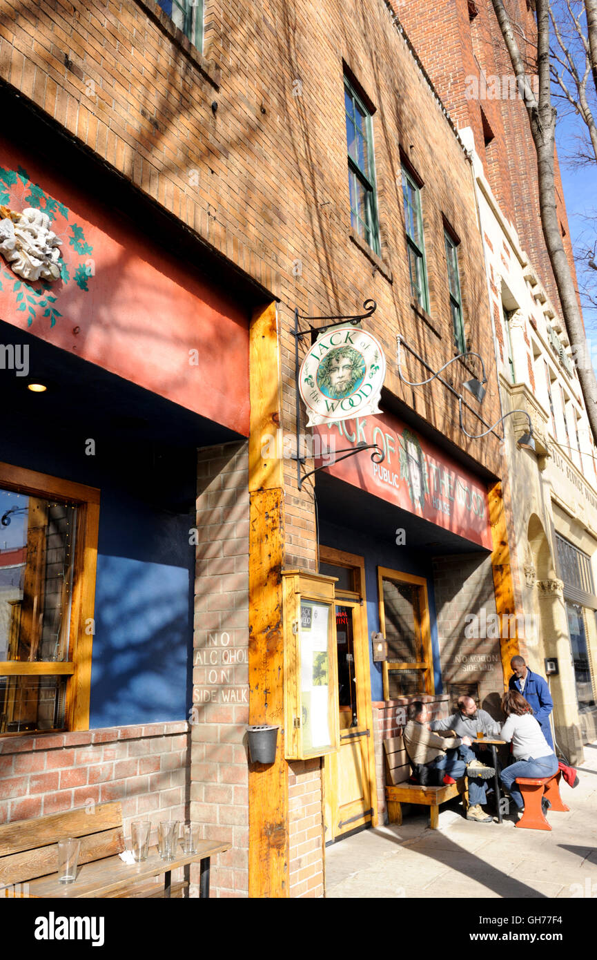 Jack Holz Gastwirtschaft in Asheville, North Carolina Stockfoto