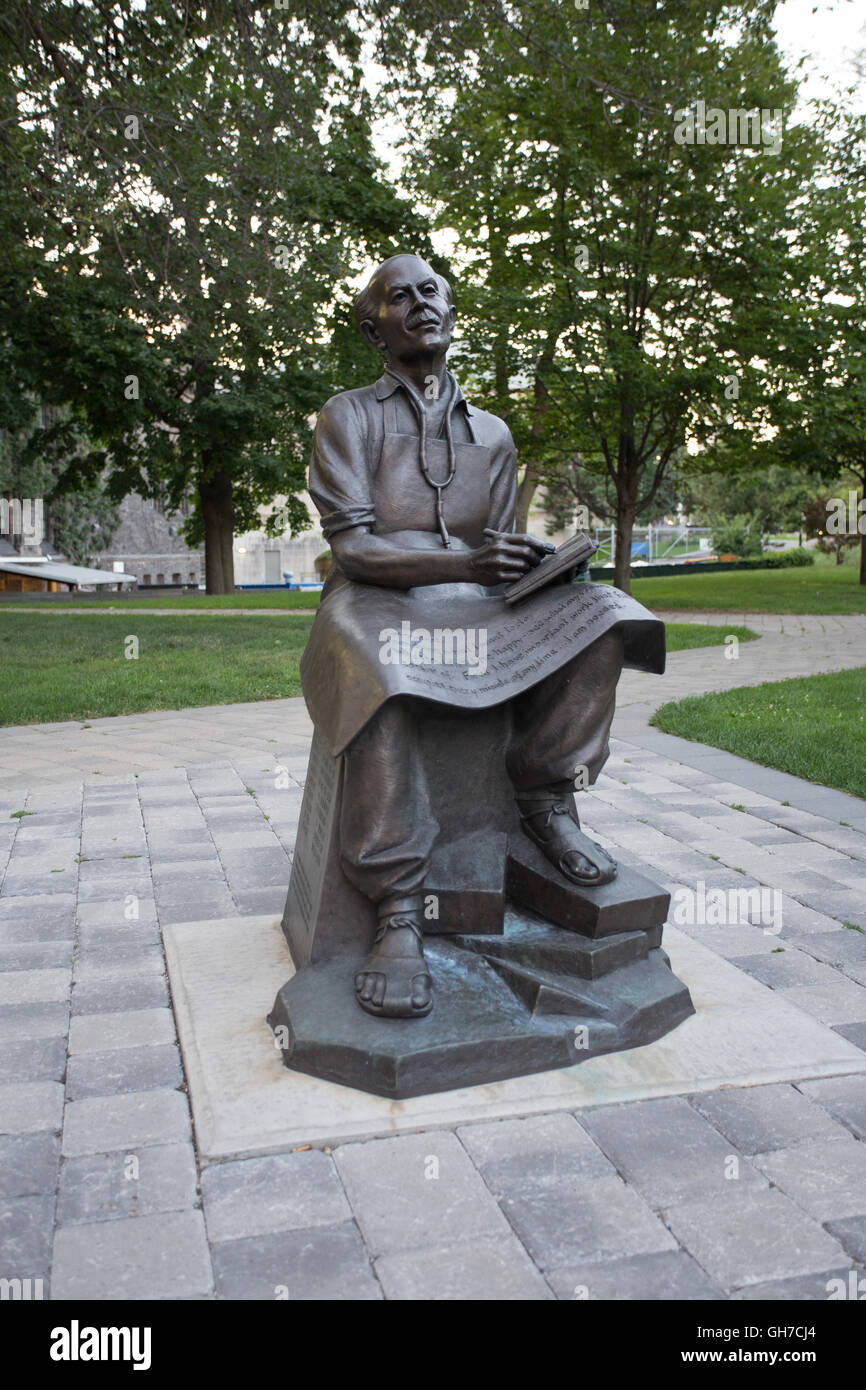 Norman Bethune Statue Toronto Stockfoto