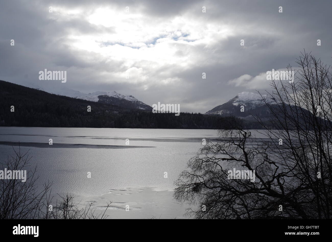 Schottische See Stockfoto