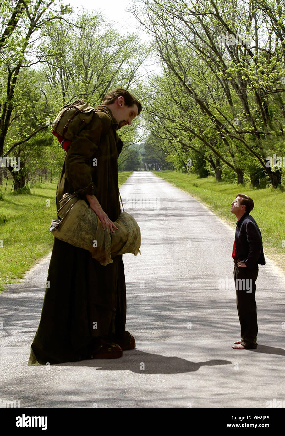 BIG FISH / Big Fish USA 2003 / Tim Burton Karl (MATTHEW MCGRORY) Und Edward Bloom (EWAN MCGREGOR) Regie: Tim Burton aka. Big Fish Stockfoto