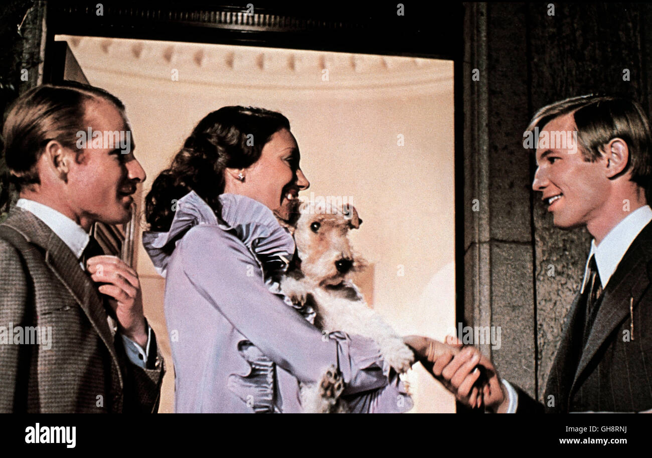 Kleinkunst / Kabarett USA 1972 / Bob Fosse FRITZ WEPPER (Fritz Wendel), MARISA BERENSON (Natalia Landauer), MICHAEL YORK (Brian Roberts)-Regie: Bob Fosse aka. Kabarett Stockfoto
