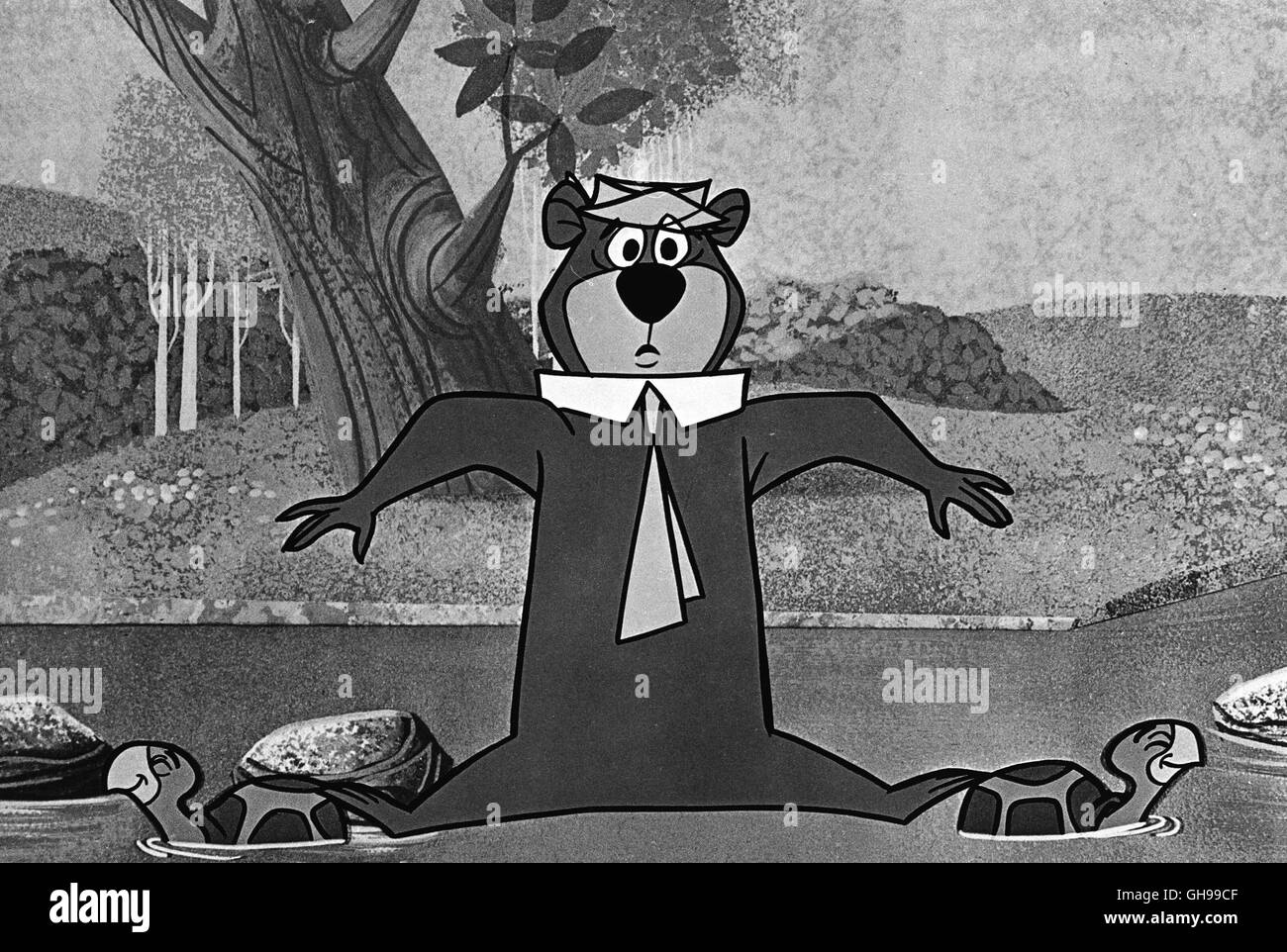 YOGI BÄRS ABENTEUER / Hey, es gibt Yogi Bear USA 1964 / Joseph Barbera, William Hanna Yogi Bear Regie: Joseph Barbera, William Hanna aka. Hey, es ist Yogi Bär Stockfoto