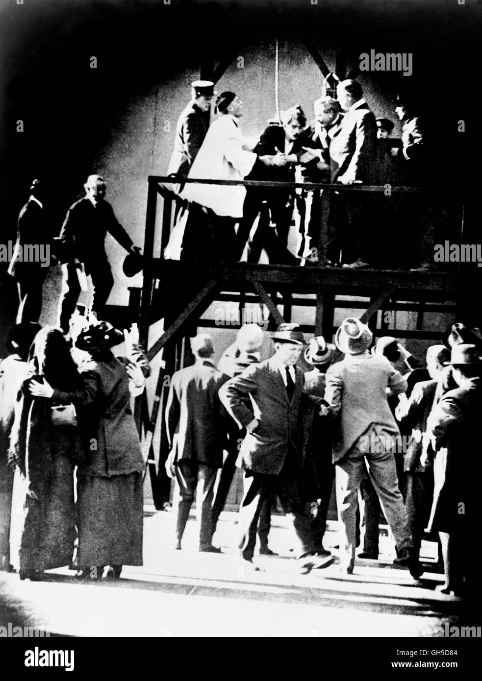 Szene aus "Intoleranz", 1916. Film, Fernsehen, Theater, Stummfilm, Silent Film-Regie: D. W. Griffith aka. Intoleranz: Der Liebe Kampf im Wandel der Zeit Stockfoto