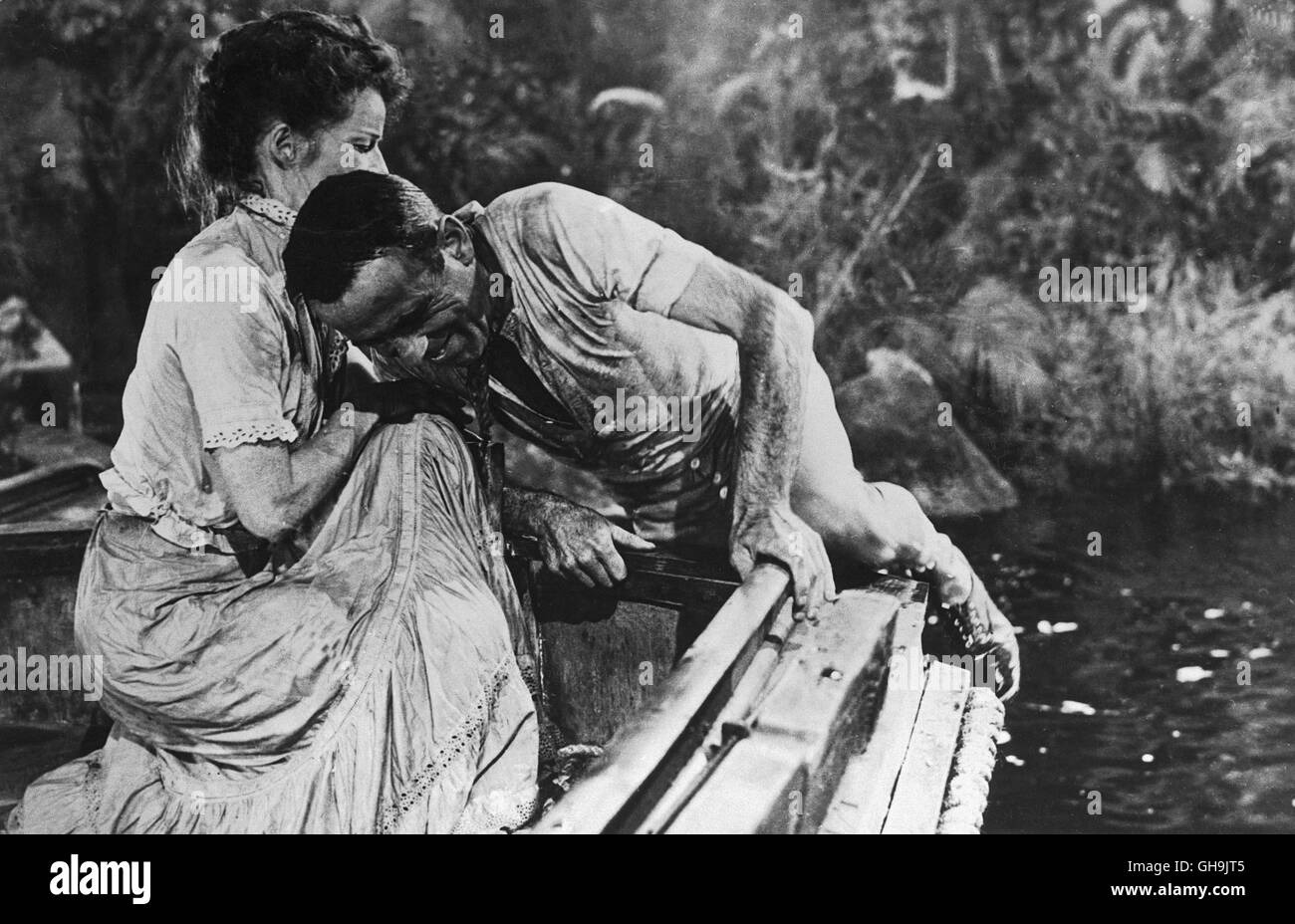 AFRICAN QUEEN The African Queen USA 1951 John Huston Rose (KATHARINE