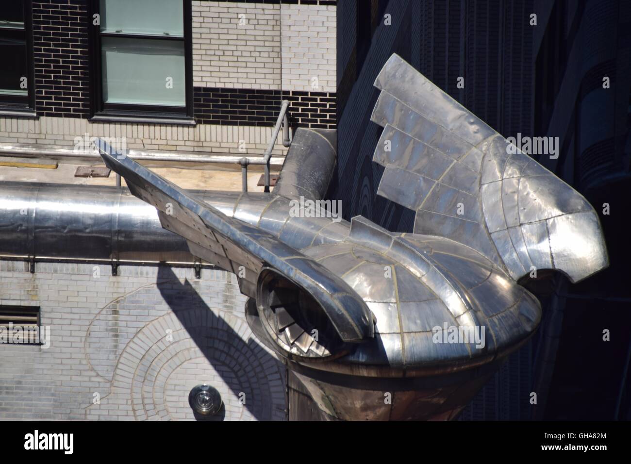 Chrysler Building Wasserspeier New York City USA Stockfoto
