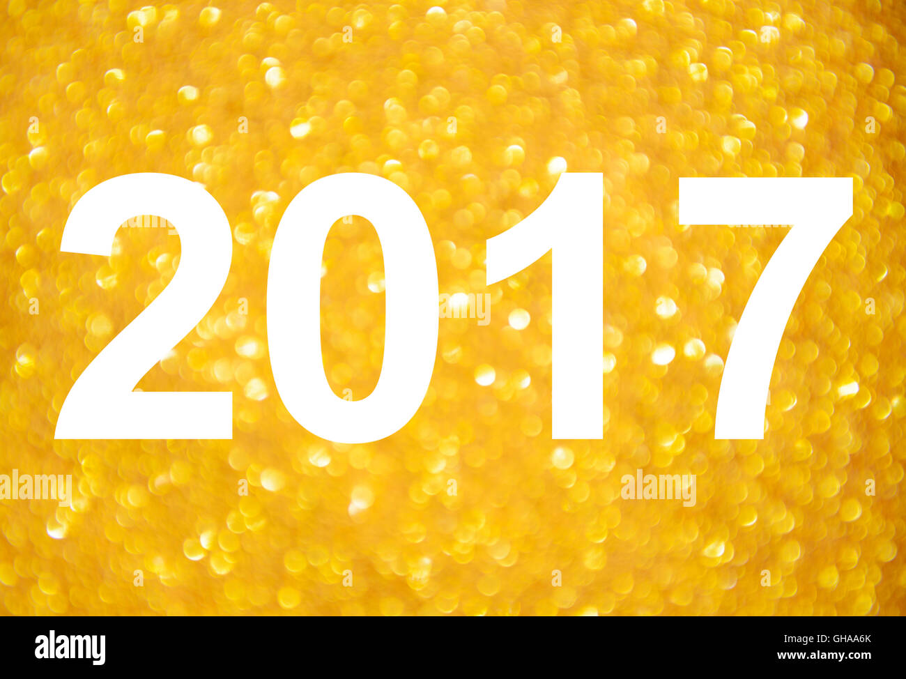 Frohes neues Jahr 2017 Stockfoto