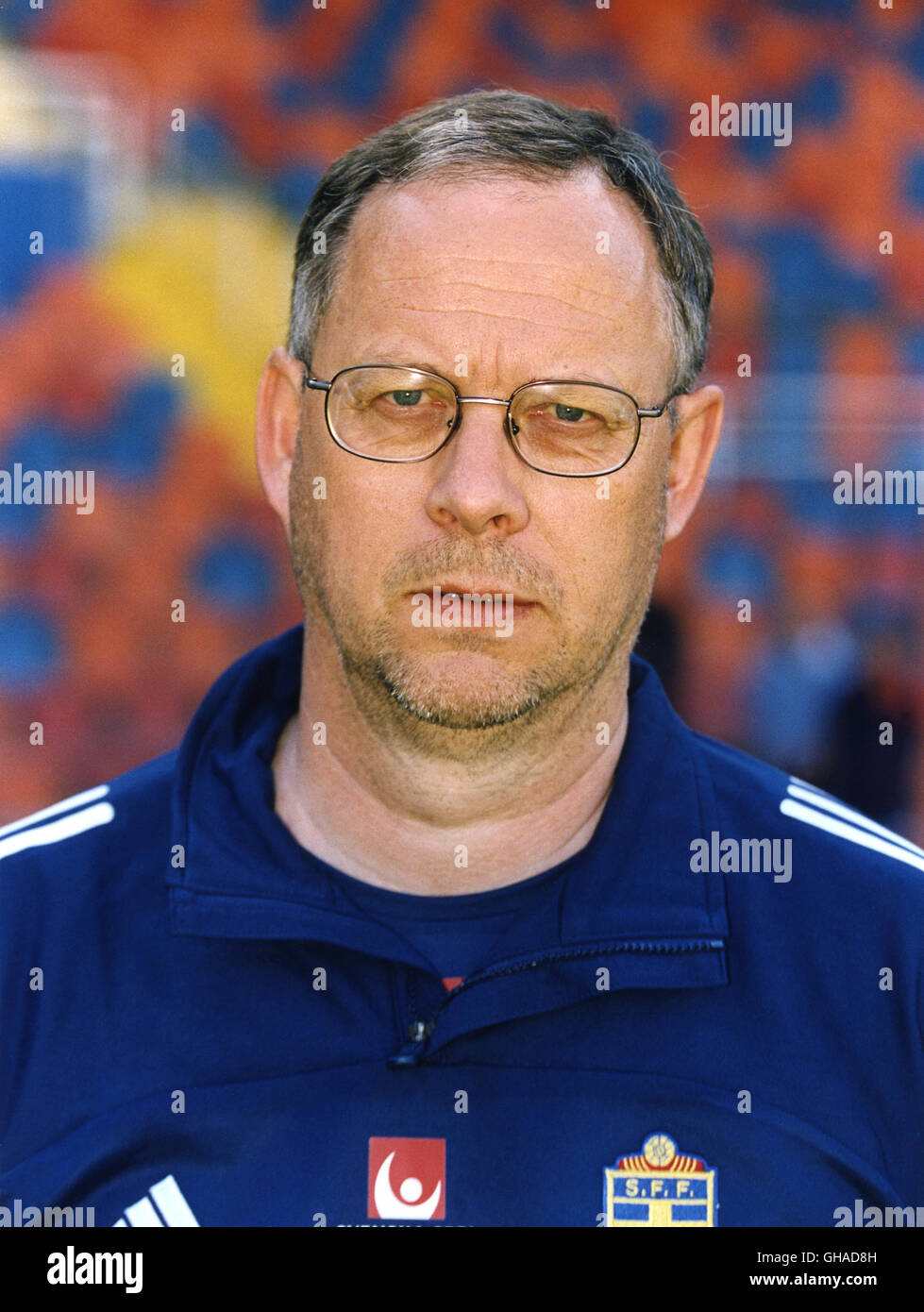 LARS LAGERBÄCK Bundestrainer im Fußball 2010 Stockfoto