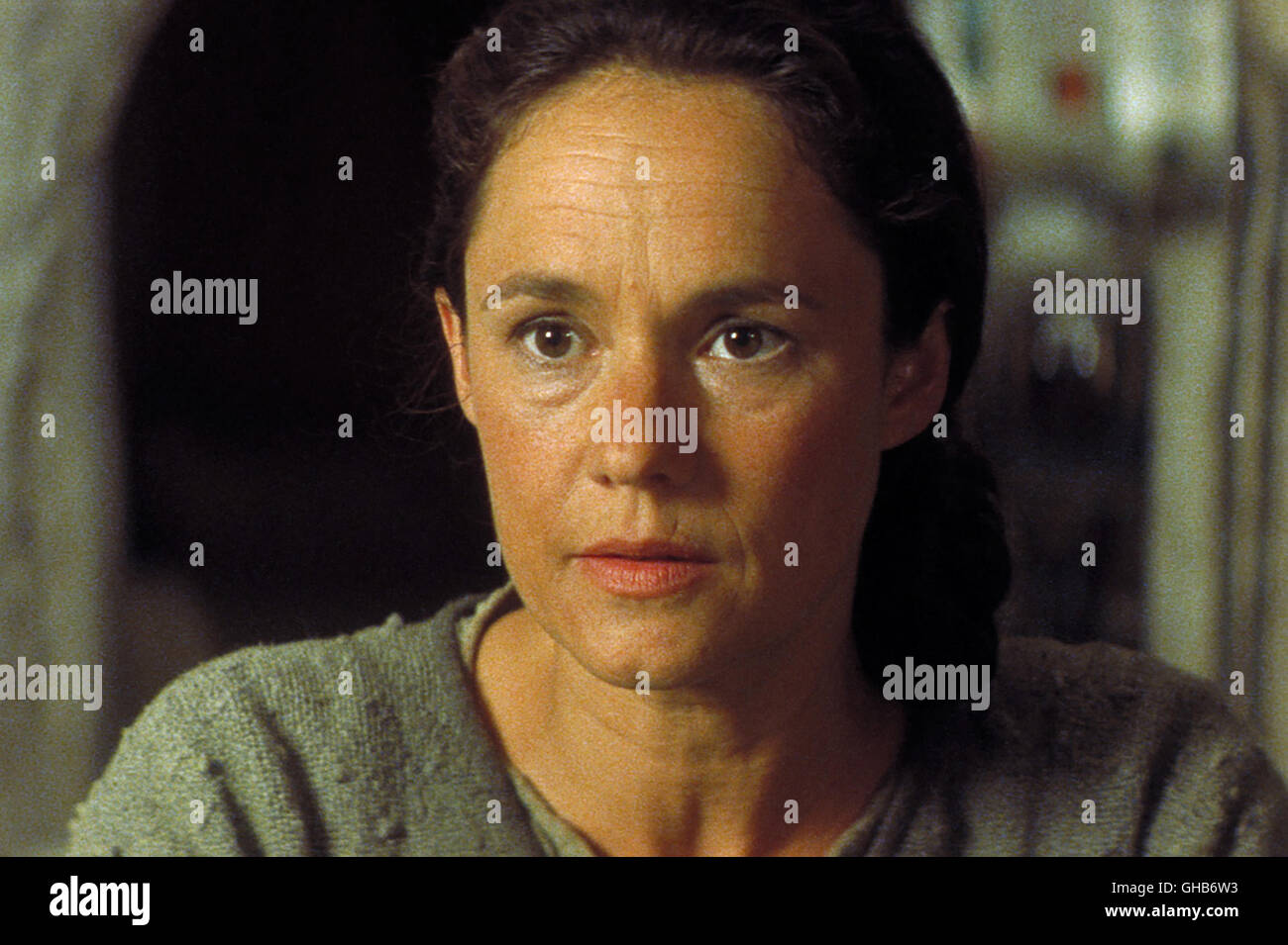 STAR WARS: EPISODE I - sterben DUNKLE wobei Star Wars: Episode I - The Phantom Menace USA 1999 George Lucas Shmi Skywalker (PERNILLA AUGUST) Regie: George Lucas aka. Star Wars: Episode I - The Phantom Menace Stockfoto