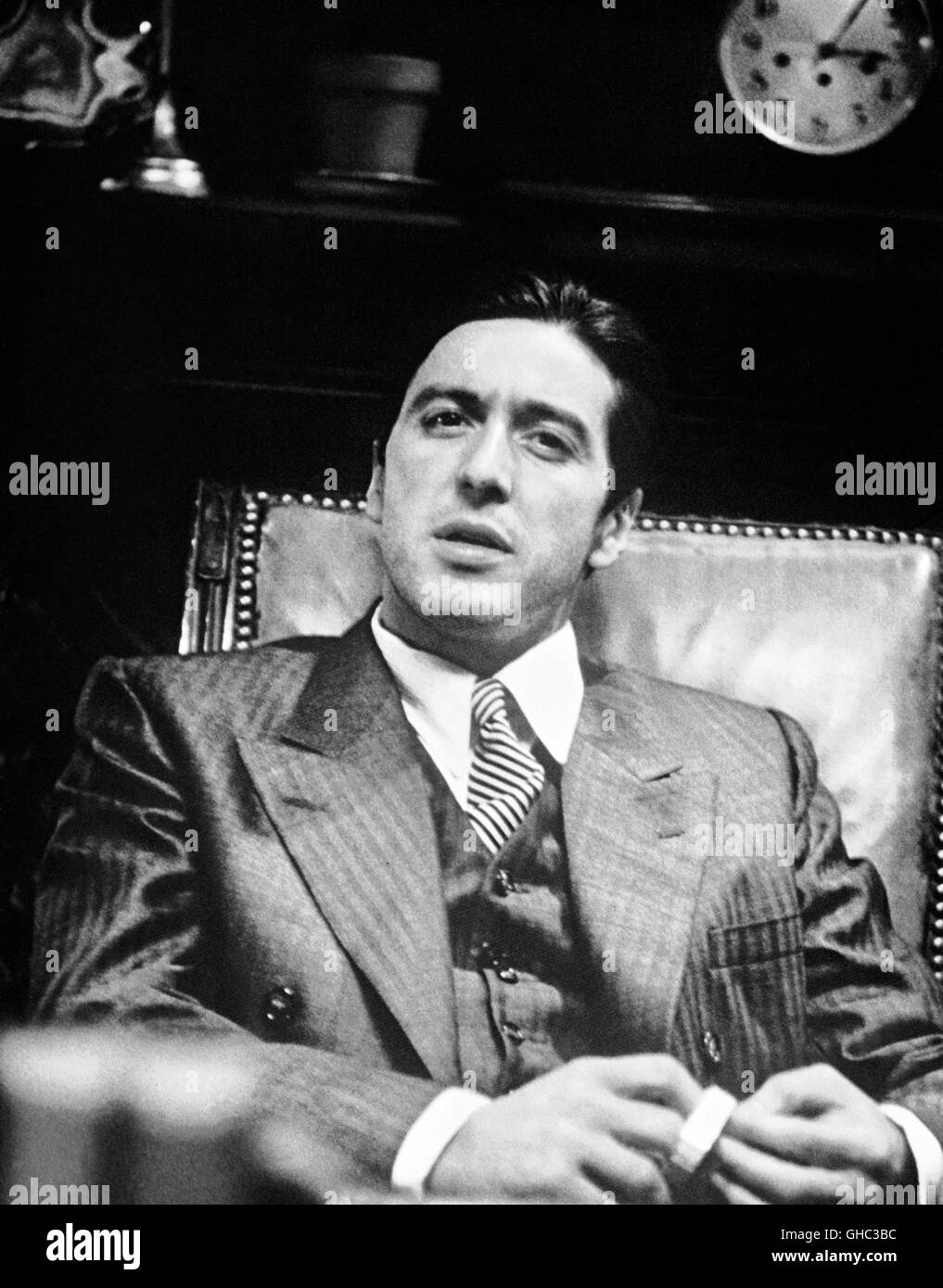 DER PATE der Paten USA 1972 Francis Ford Coppola Michael Corleone (AL PACINO) Regie: Francis Ford Coppola aka. Der Pate Stockfoto