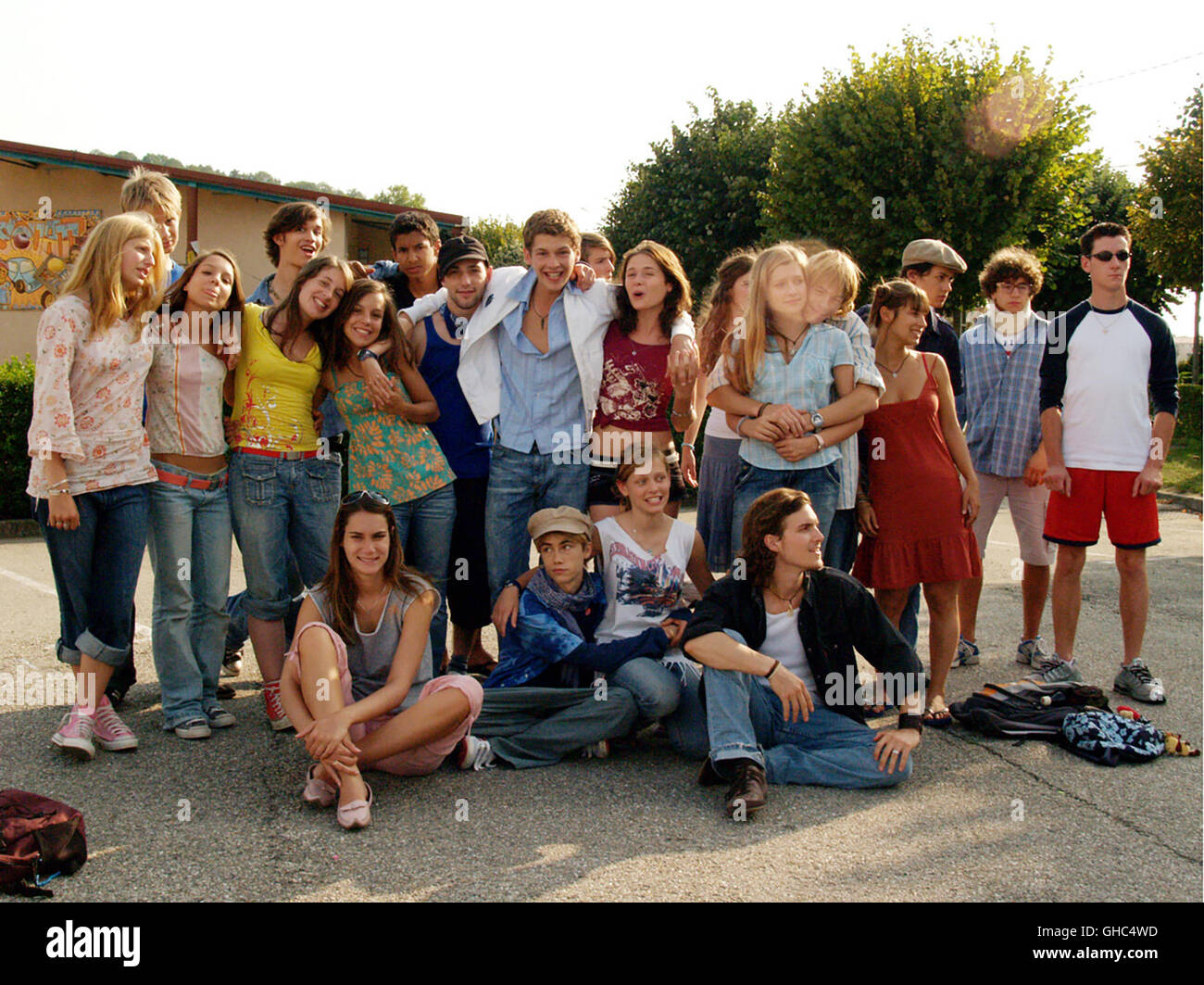 Franzoesisch Fuer Anfaenger - Echange D 2006 Christian Mund sterben Deutsch-französischen Schüleraustausch-Truppe Regie: Christian Ditter Stockfoto
