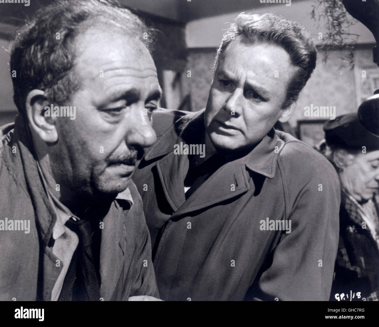 JENSEITS dieser Ort UK 1959 Jack Cardiff McEvoy (LEO MCKERN), Paul Mathry (VAN JOHNSON)-Regie: Jack Cardiff Stockfoto