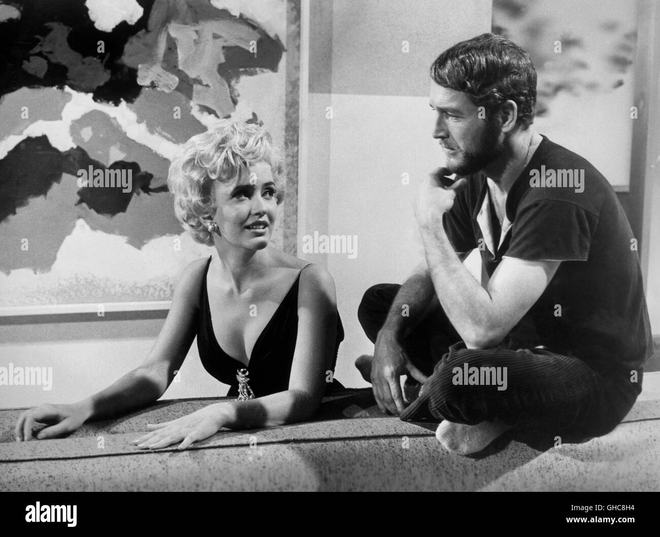 WHAT A WAY TO GO! Was für eine Art und Weise zu Go USA 1964 J. Lee Thompson Polly (JANE WALD), Larry Flint (PAUL NEWMAN) Regie: J. Lee Thompson Alias. What a Way to Go Stockfoto