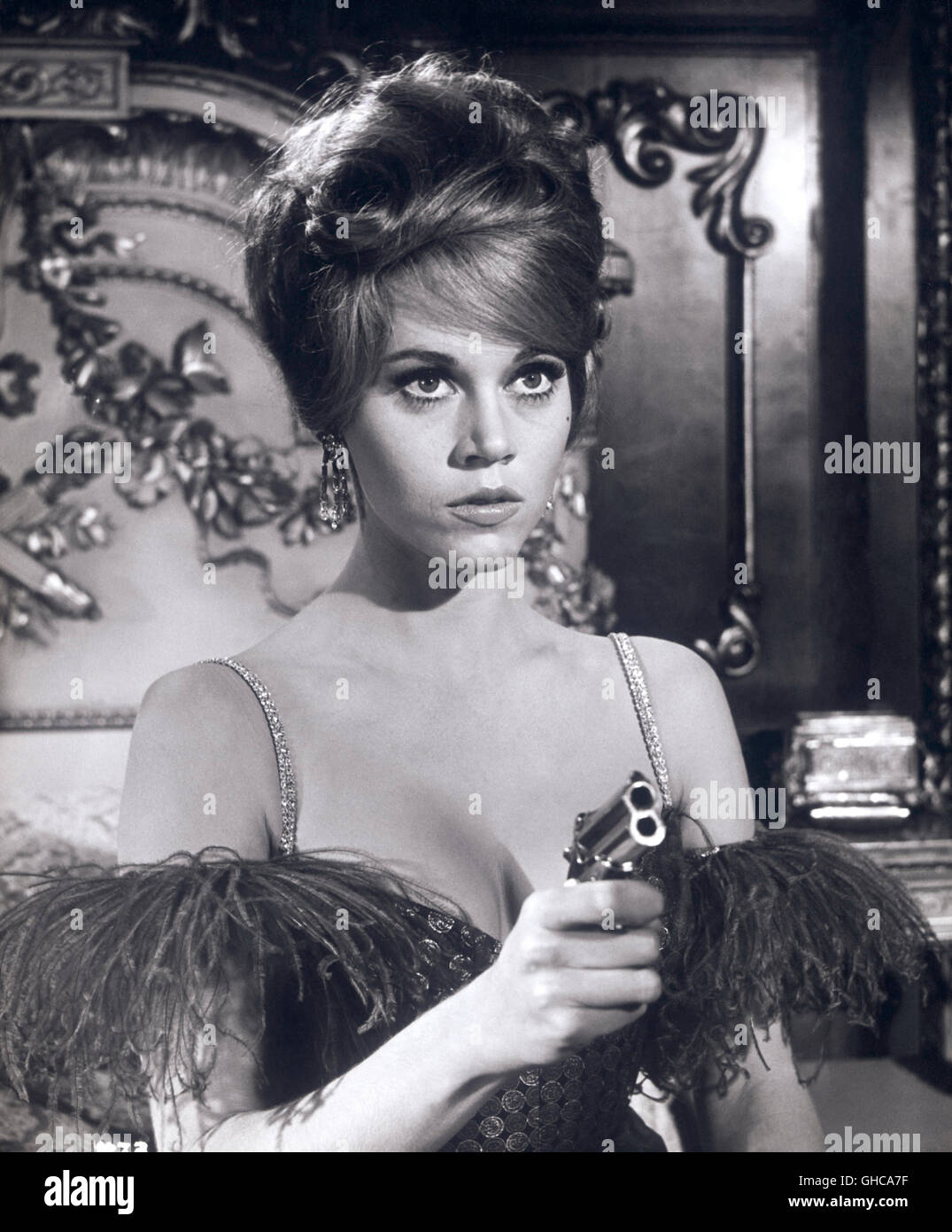 CAT BALLOU USA 1965 Elliot Silverstein JANE FONDA als Catherine/Cat Ballou Regie: Elliot Silverstein Stockfoto