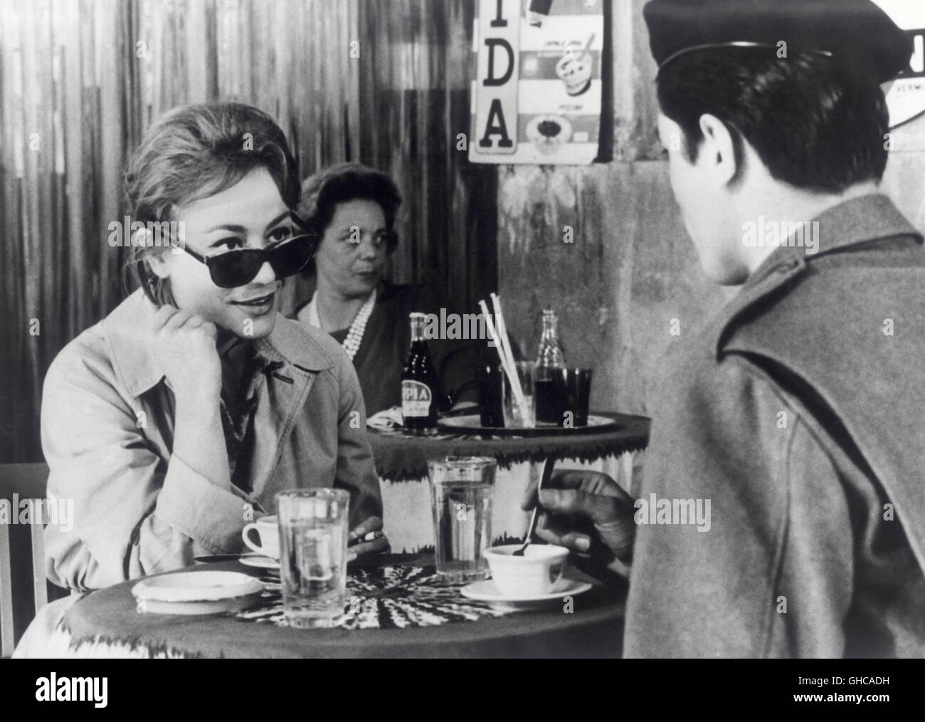 ROCCO UND SEINE BRÜDER Rocco e ich Suoi Fratelli Italien/Frankreich 1960 Luchino Visconti ANNIE GIRARDOT (Nadia), ALAIN DELON (Rocco Parondi) Regie: Luchino Visconti aka. Rocco e ich Suoi Fratelli Stockfoto