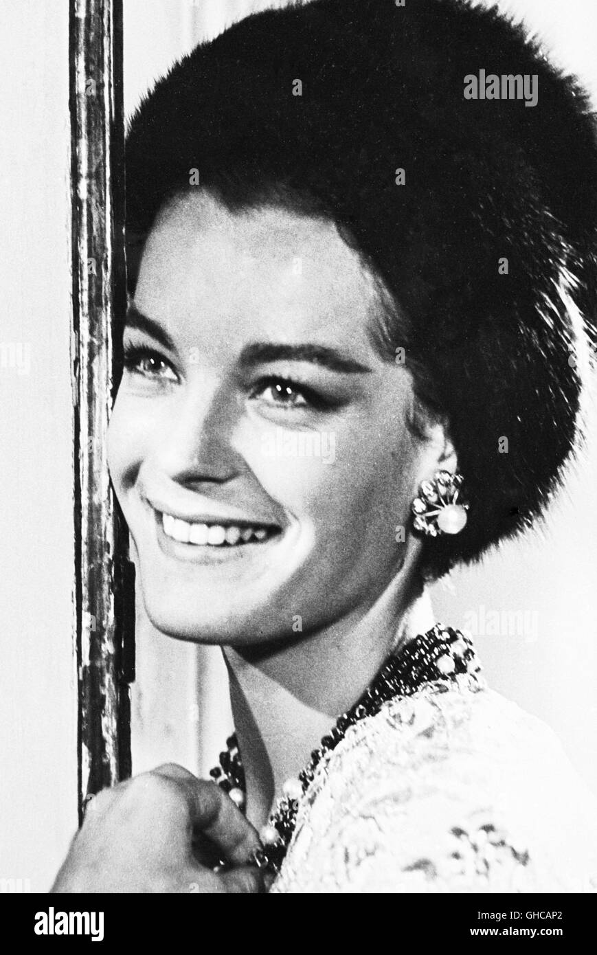 BOCCACCIO 70 Italien/Frankreich 1962 Luchino Visconti ROMY SCHNEIDER als Pupe in der Folge: "Der Job" (Il Lavoro) Regie: Luchino Visconti Stockfoto