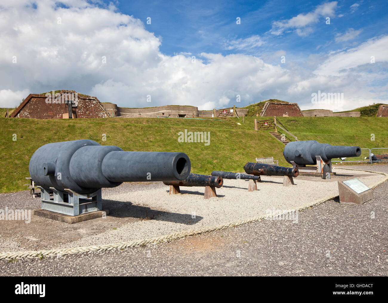 Fort Nelson Royal Armouries Portsmouth. Stockfoto