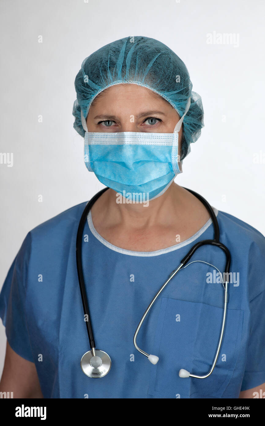 OP-Krankenschwester Stockfoto