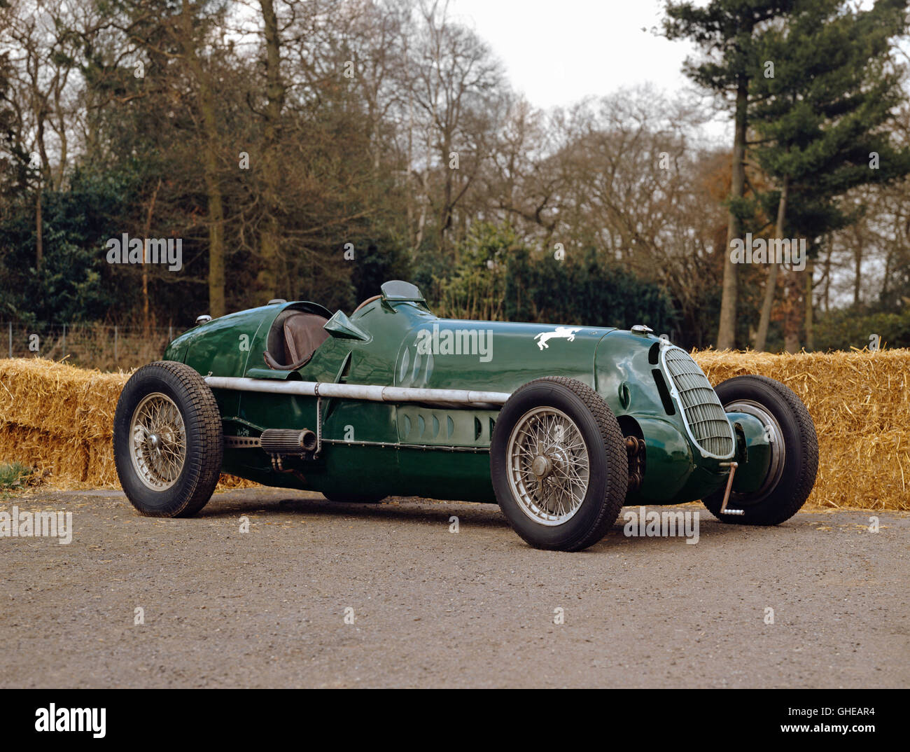 1935 Alfa Romeo 8 35 3,8 Liter Grand Prix einsitzige Rennwagen angetrieben von Dennis Poore Country Ursprungsland Italien Stockfoto