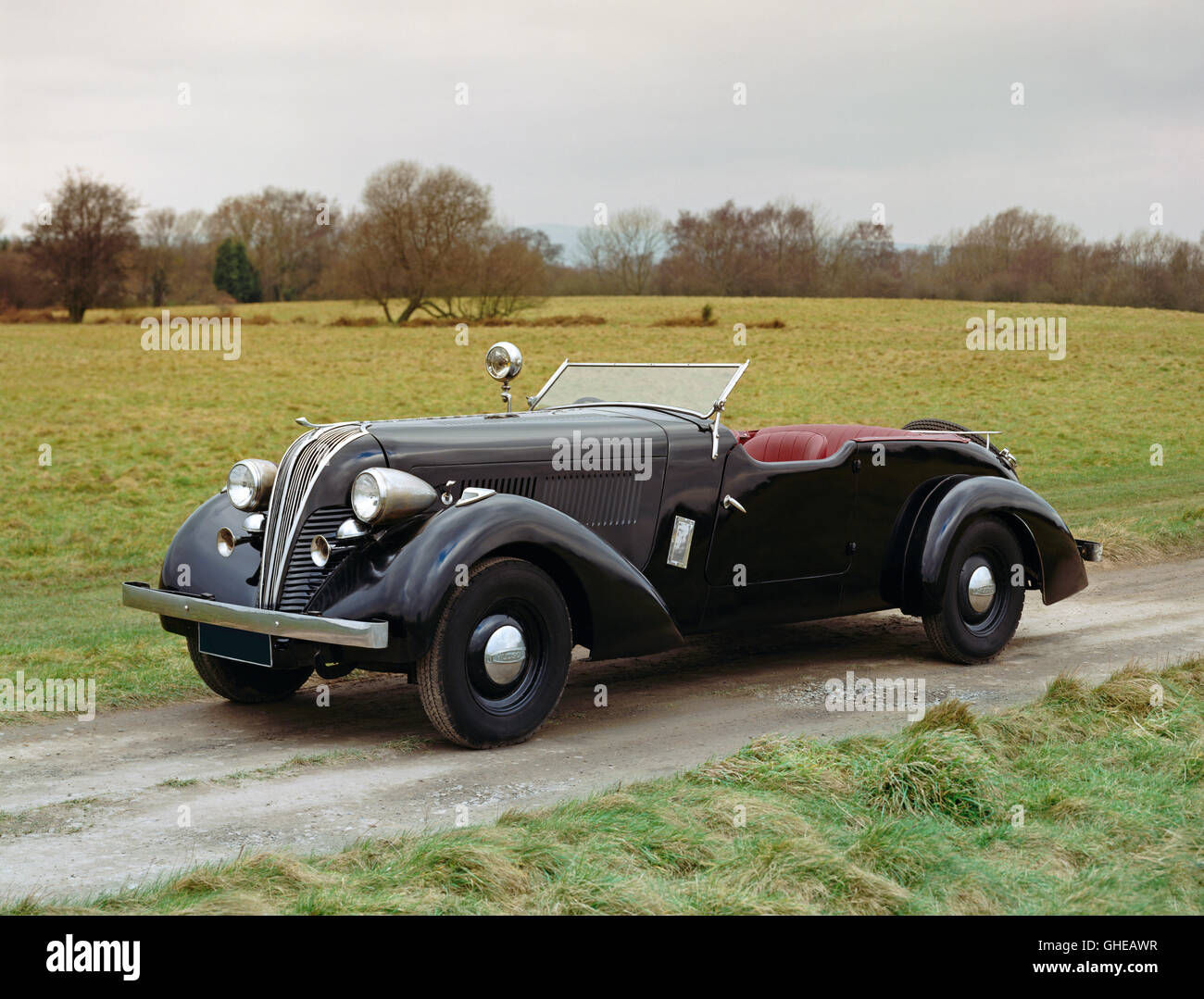 1937 Hudson acht Jahrhundert 2 Tür Cabriolet Sportstourer Ursprungsland USA Stockfoto