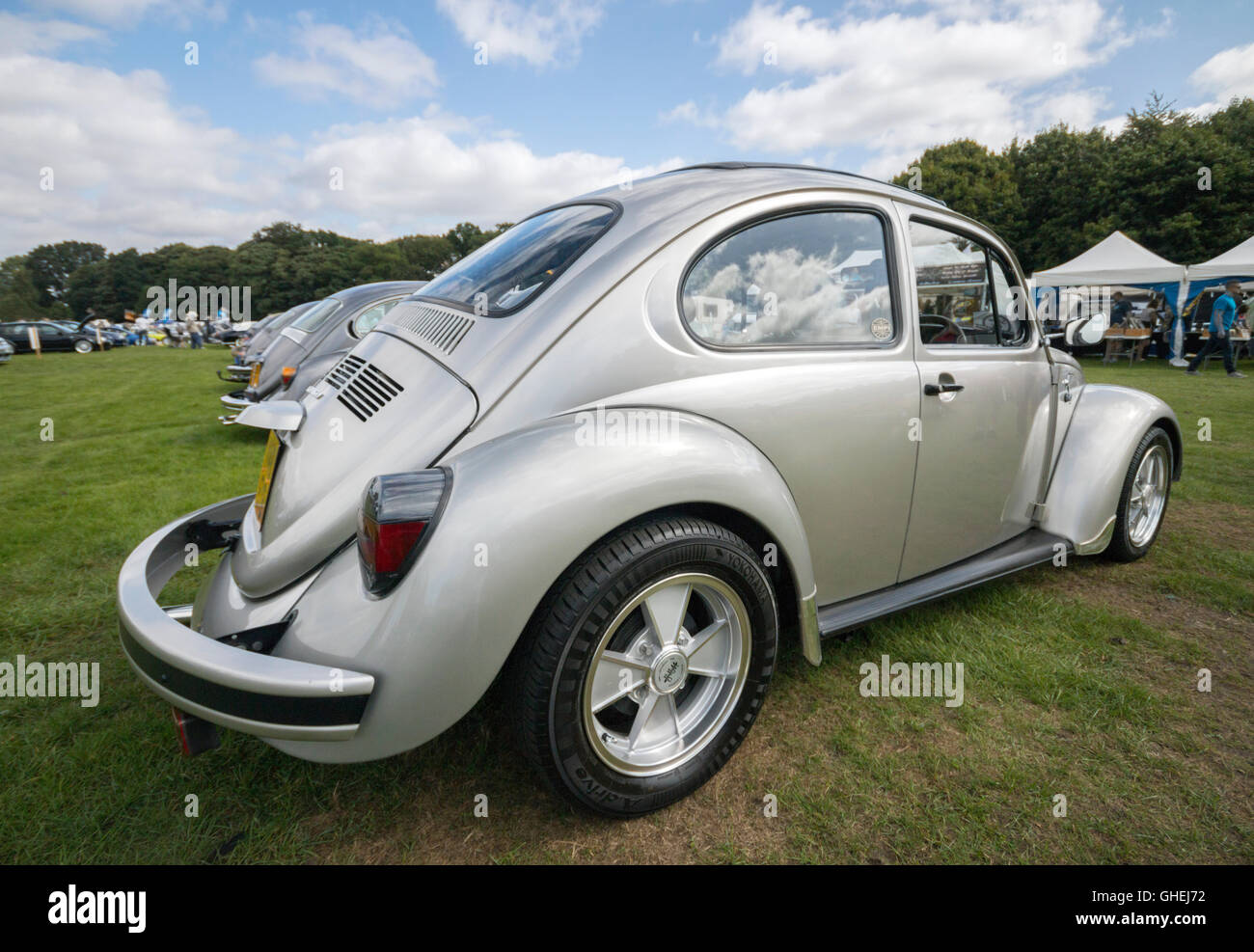 VW Käfer an Tatton Park Cheshire Stockfoto