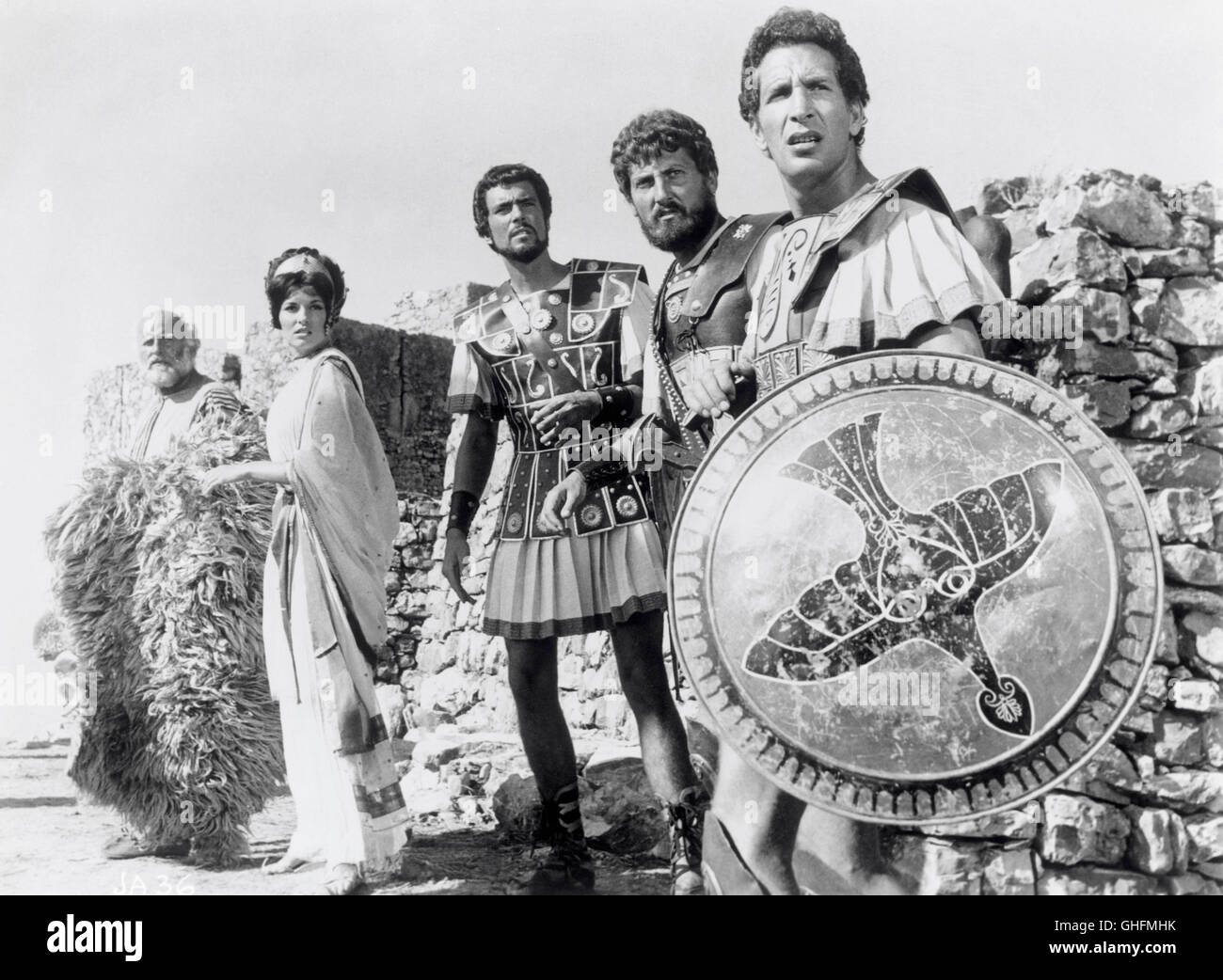 JASON und die Argonauten UK/USA 1964 Don Chaffey Argos (LAURENCE NAISMITH) mit dem Goldenen