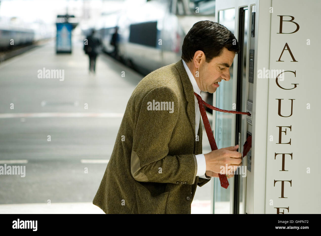 MR BEAN MACHT FERIEN Mr. Bean macht Ferien UK 2007 Steve Bendelack Mr. Bean Macht Ferien / Mr. Bean (ROWAN ATKINSON) Regie: Steve Bendelack aka. Mr. Bean macht Ferien Stockfoto