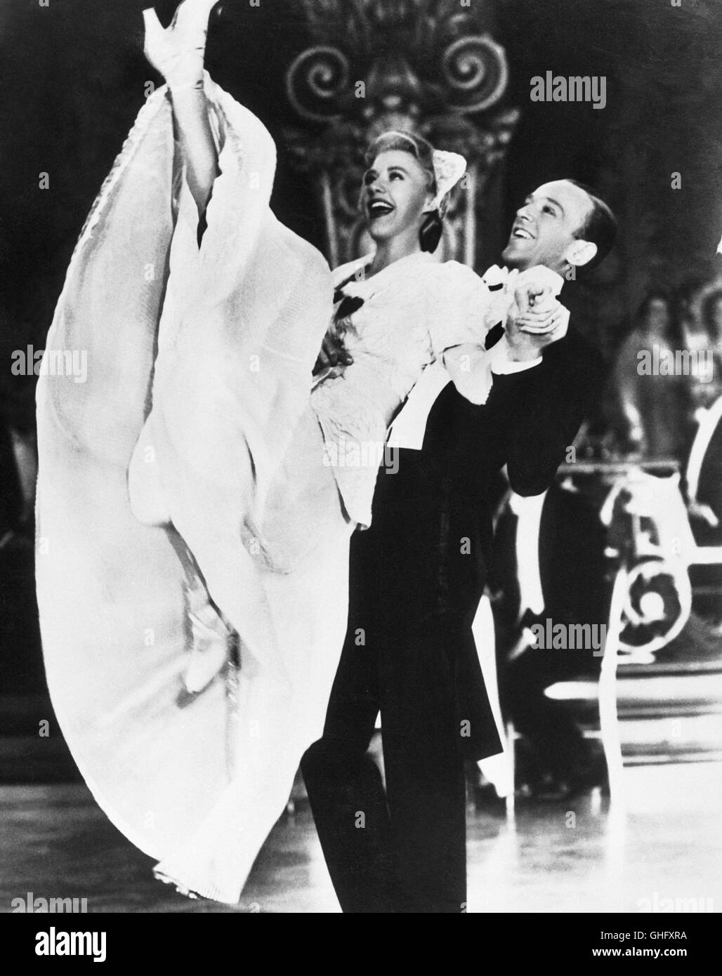 GINGER ROGERS und FRED ASTAIRE als Tanzpaar Regie H. C. Potter
