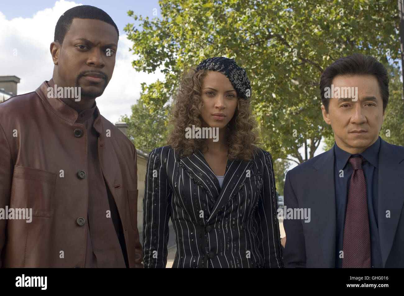 Rush Hour 3 Detective James Carter CHRIS TUCKER Genevieve NO MIE 