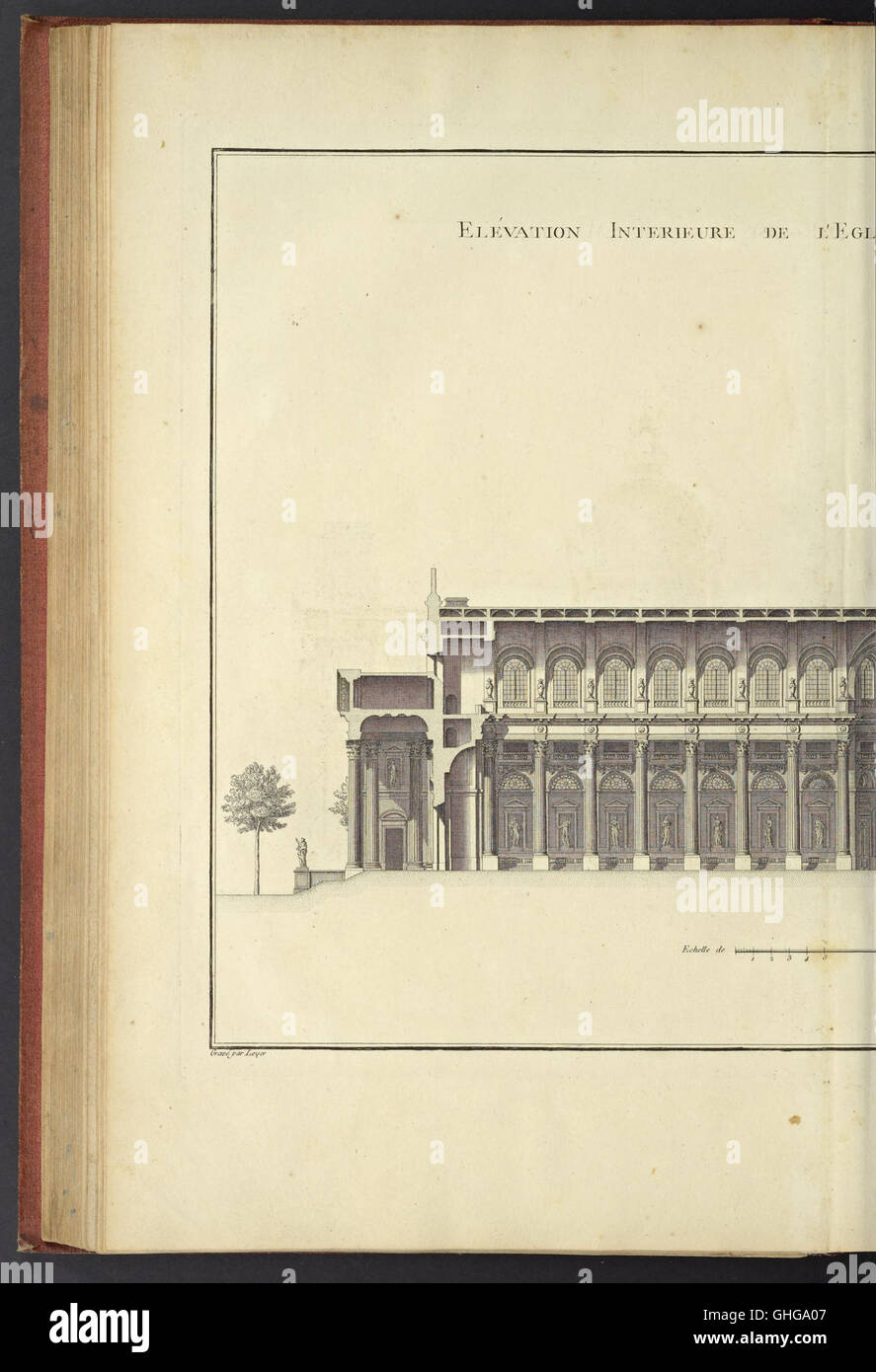 Monumens Érigés En France À la Gloire de Louis XV - Précédés d ' un Tableau du Progrès des Künste und des Wissenschaften Sous ce Règne, Ainsi Que d ' une Beschreibung des Honneurs und des Monumens de Stockfoto