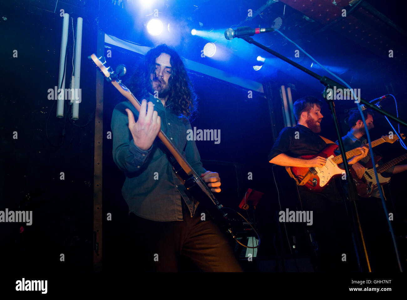 London, UK. 27. September 2016. 27. australischen Indie-Band Holy Holy führen am Electrowerkz, jetzt genannt Islington Metallwerke. Heilig, heilig sind Timothy Carroll, Oscar Dawson, Ryan Strathie, Graham Ritchie. Bildnachweis: Alberto Pezzali/Alamy Live-Nachrichten Stockfoto