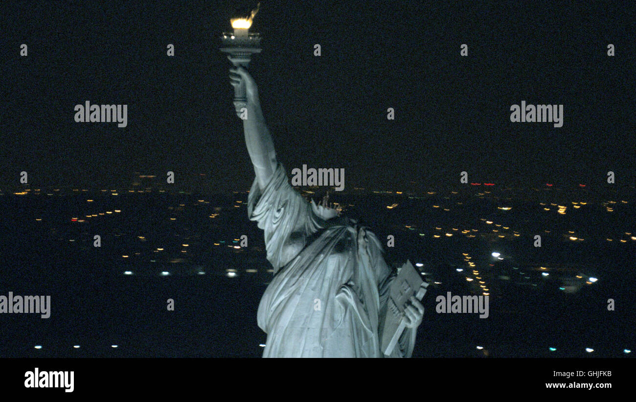 Cloverfield / The Statue of Liberty ohne Kopf-Regie: Matt Reeves aka. Cloverfield Stockfoto