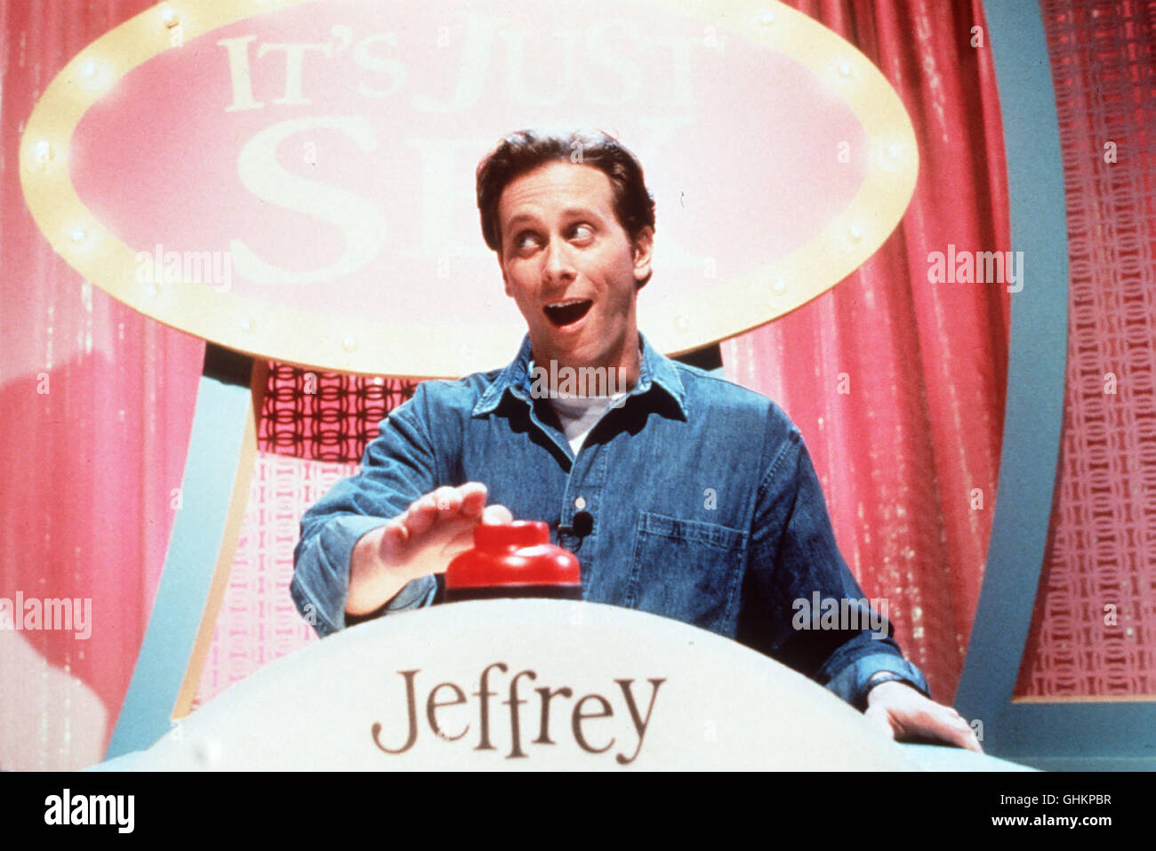 Jeffrey (STEVEN WEBER), Ein Erfolgloser, Junger Und Gutaussehender Schau-Spieler, Beschließt, Künftig Enthaltsam Zu Leben... Regie: Christopher Ashley aka. Jeffrey Stockfoto