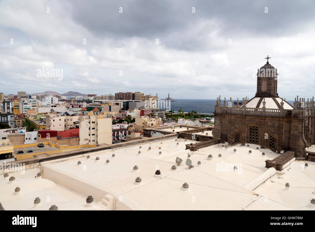 Kuppel der Kathedrale Santa Ana in Las Palmas de Gran Canaria, Spanien Stockfoto