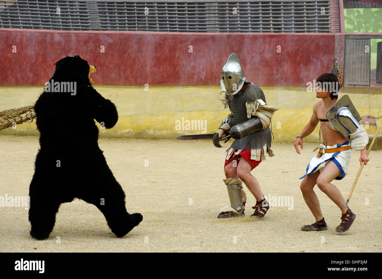 Chester Roman Veranstaltung Stockfoto