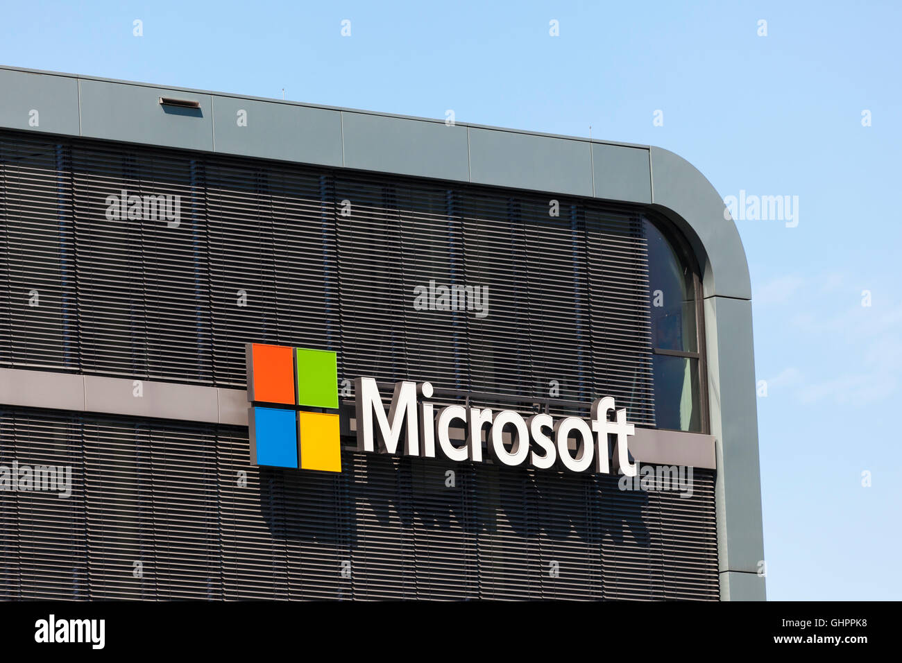 Das Microsoft Technology Center (MTC) in der Stadt Köln, Deutschland Stockfoto