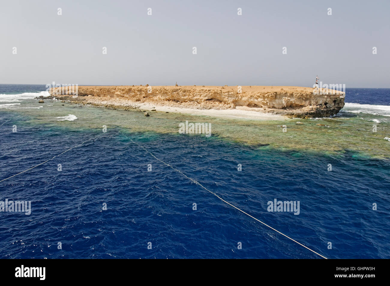 Little Brother Brother Islands, kleiner Bruder, Brother Islands, Brüder, Rotes Meer, Ägypten, Afrika Stockfoto