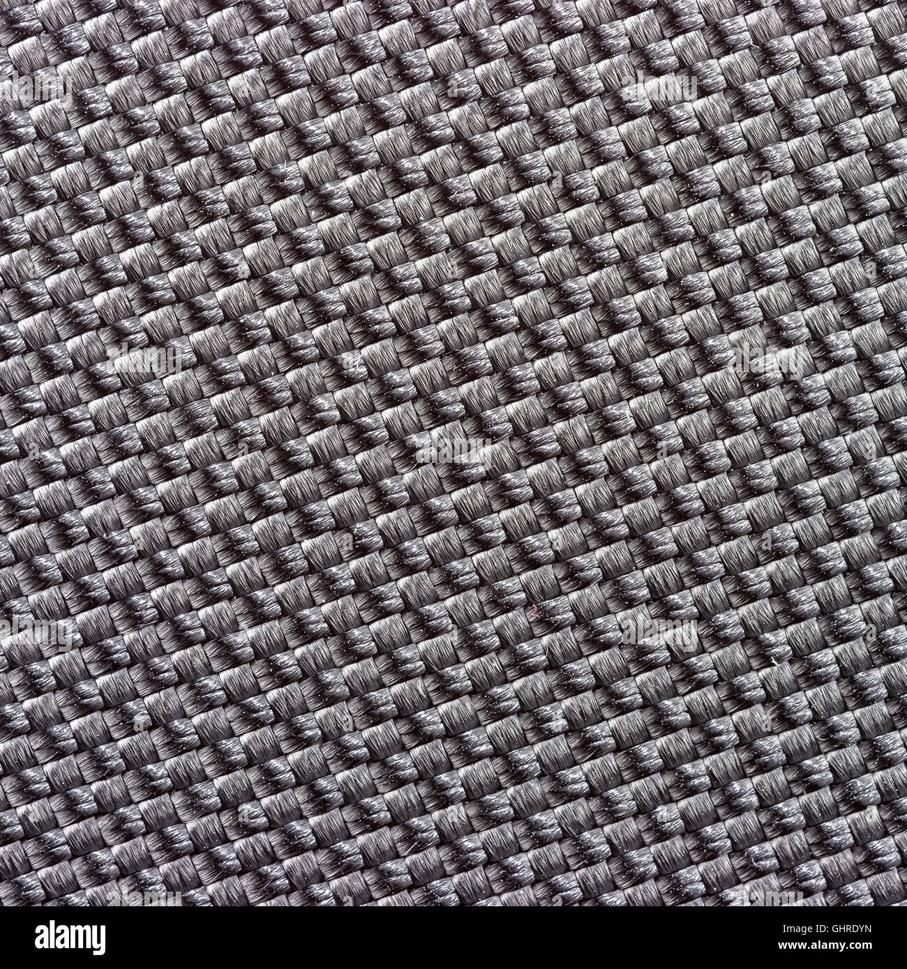 Detail der Kohlefaser-Gewebe Textur Stockfoto