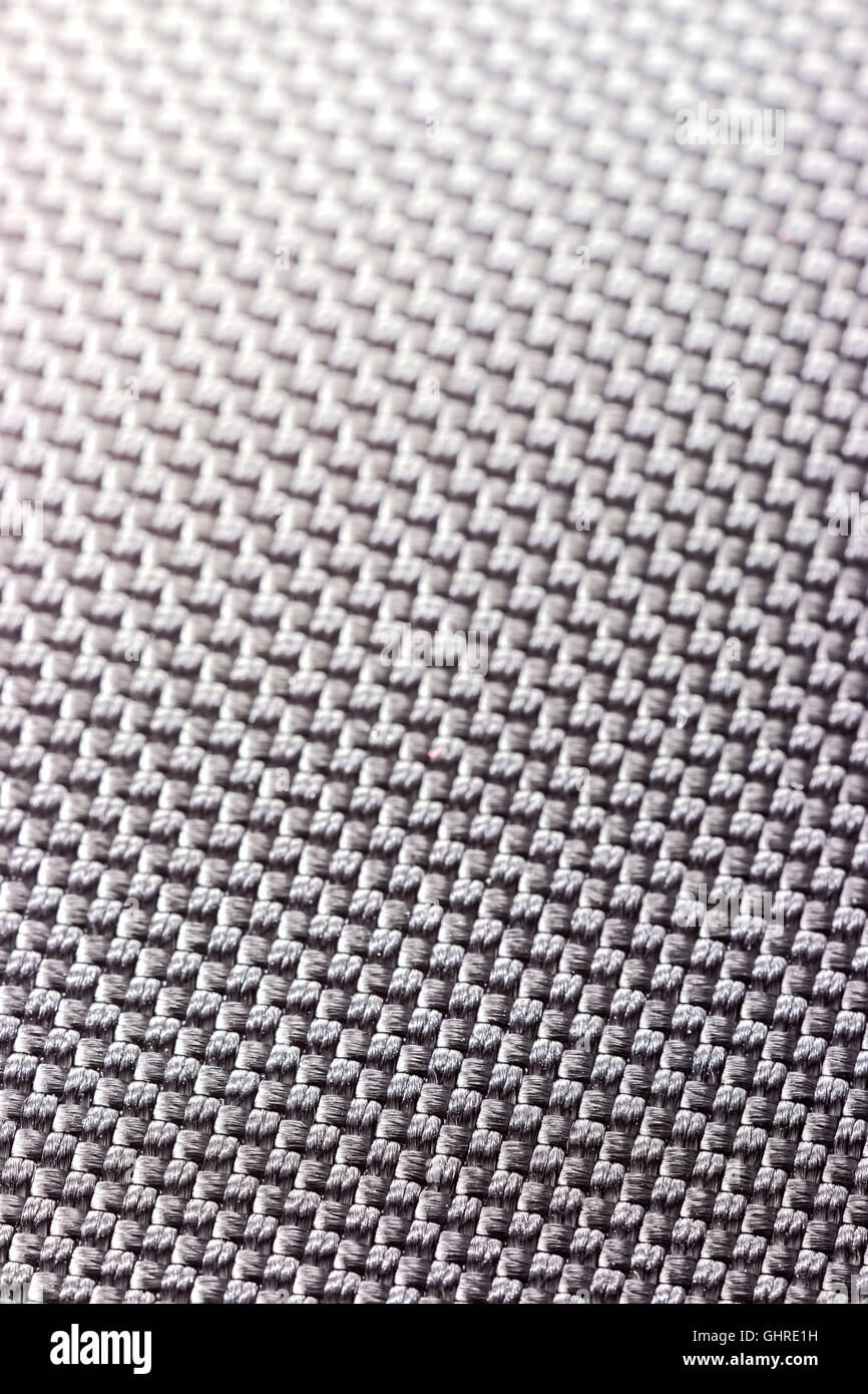 Dicht gewebte Carbon Fiber Textur Stockfoto