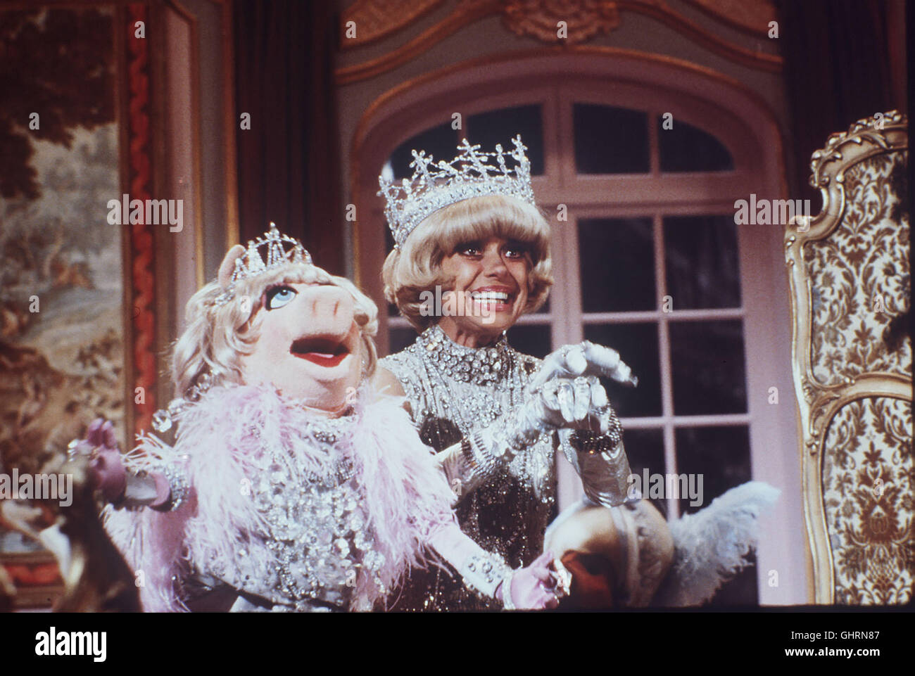 Muppets Show Carol Channing Stockfoto